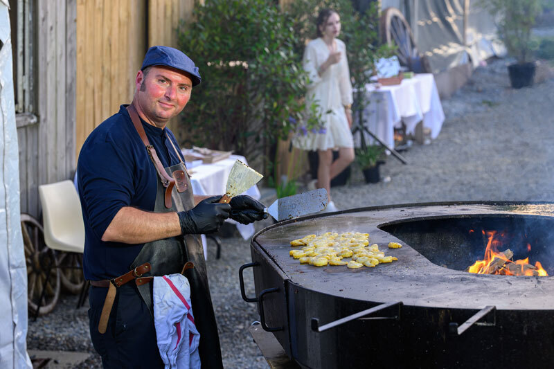 mariage-champetre-brasero