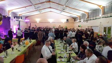 Repas du Congrès Départemental des pompiers à Plémet